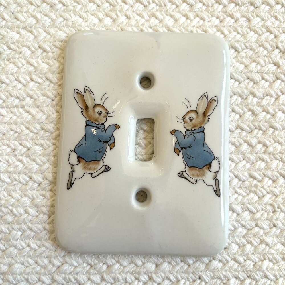 Vintage Peter Rabbit Light Switch Cover - Picture 2 of 3
